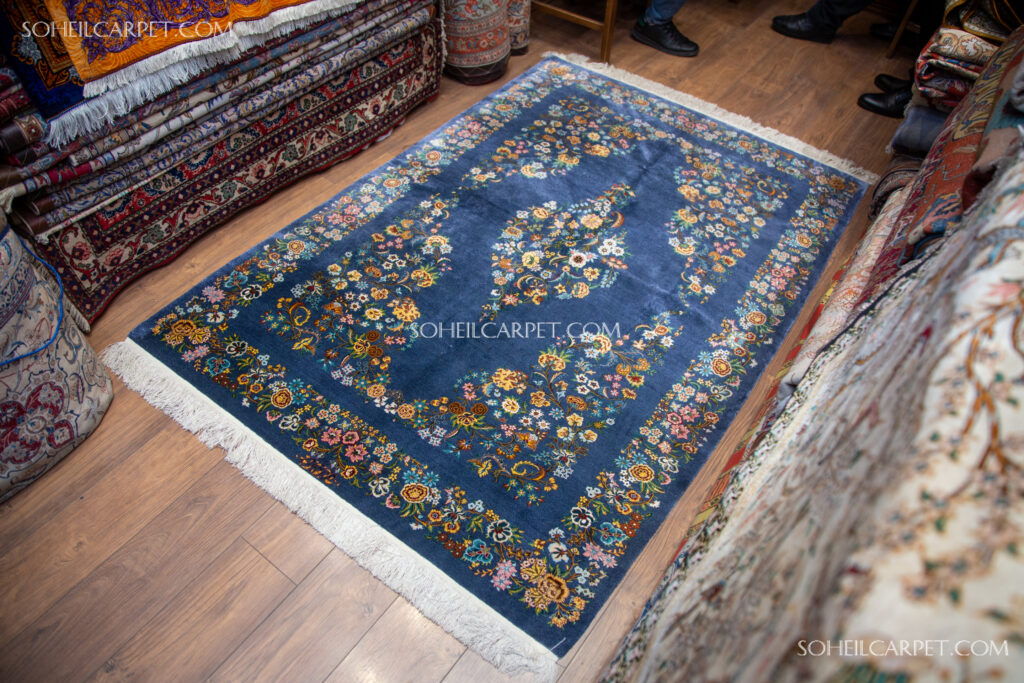 Qom carpet all silk